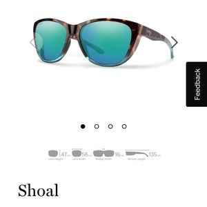 Brand new SMITH shoal ChromaPop polarized lenses. Never worn.